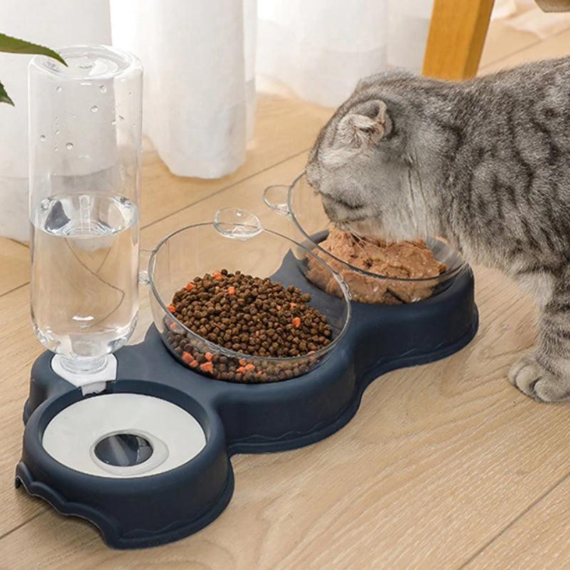 Bebedouro e Comedouro ergonômico para Pets - Hidratação e Alimentação Sem Preocupações!