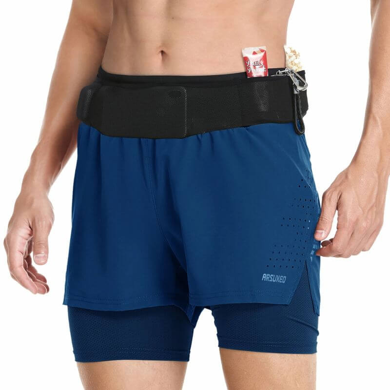 Shorts masculinos de corrida - Movimento Sem Limites!