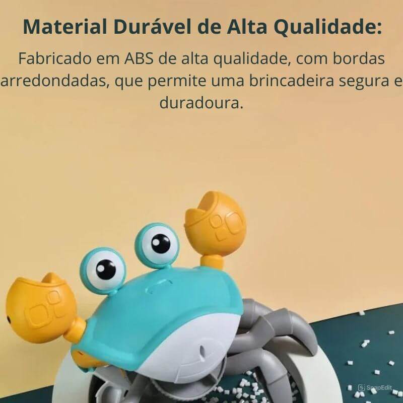 Caranguejo Fujão - Diversão que Incentiva o Desenvolvimento Infantil!