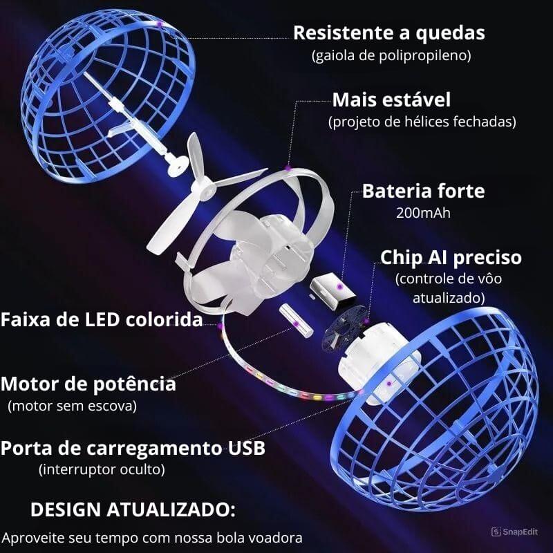 Bola Voadora - Descubra o Brinquedo que Encanta Crianças e Adultos!