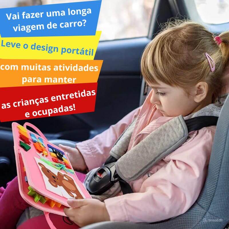 Maleta Sensorial - Uma Jornada de Aprendizado ao Alcance das Mãos!