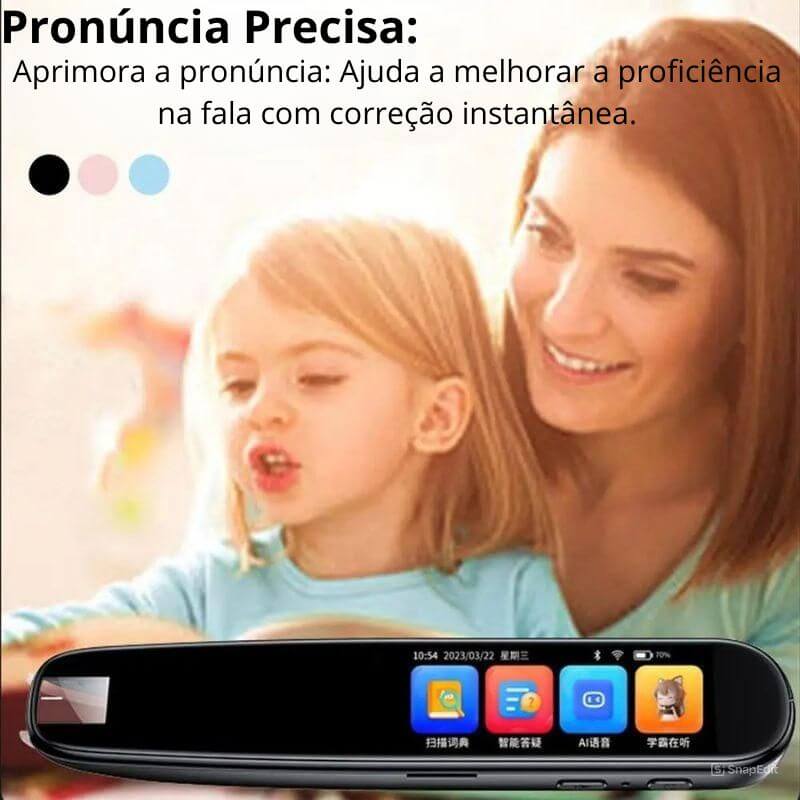 Caneta Inteligente -  Tradução Instantânea em Suas Mãos!