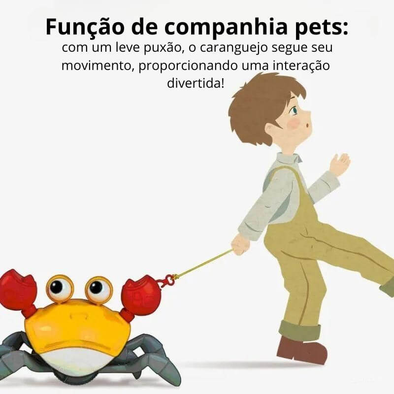 Caranguejo Fujão - Diversão que Incentiva o Desenvolvimento Infantil!