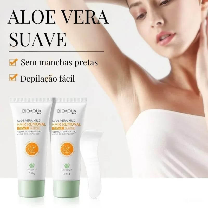 Creme de Remoção de Pelos- Pele Lisa, Sem Dor e Sem Esforço!