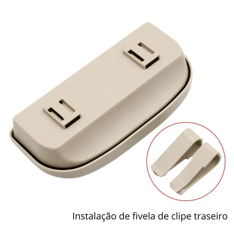 Porta Óculos Automotivo - Acessório essencial para seu carro!