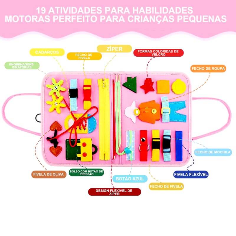 Maleta Sensorial - Uma Jornada de Aprendizado ao Alcance das Mãos!