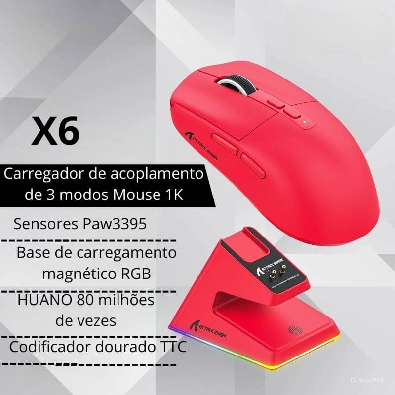 O Mouse Que Transforma Seu Jogo - Modo Triplo, Máxima Velocidade!