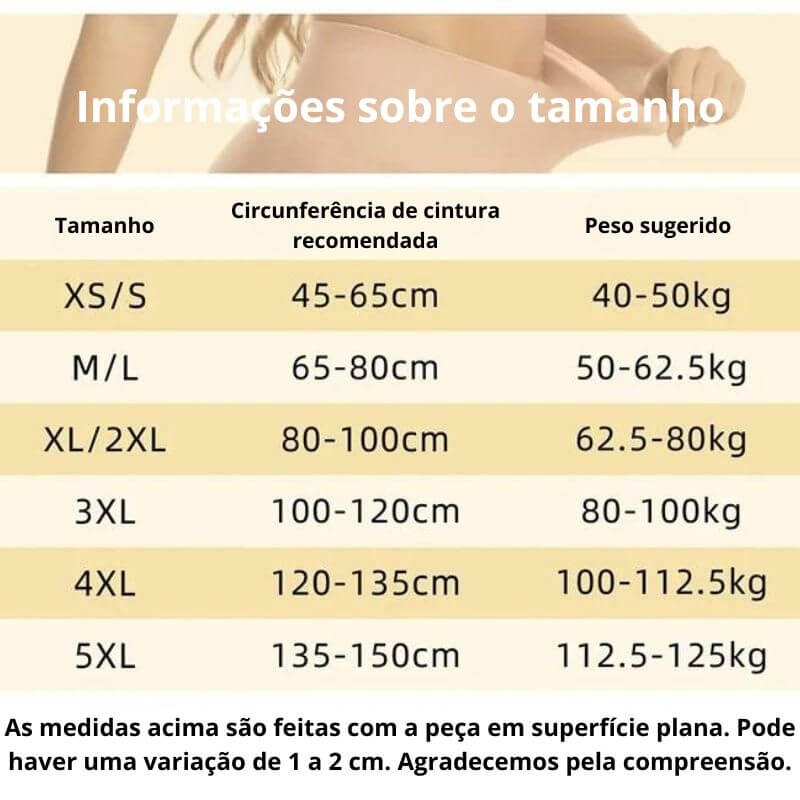 Cinta Modeladora de Alta Compressão -Curvas que Encantam!