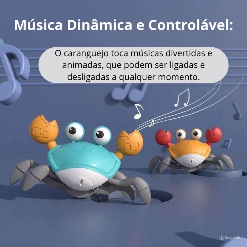 Caranguejo Fujão - Diversão que Incentiva o Desenvolvimento Infantil!