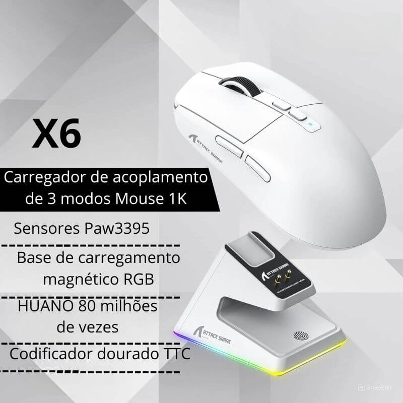 O Mouse Que Transforma Seu Jogo - Modo Triplo, Máxima Velocidade!