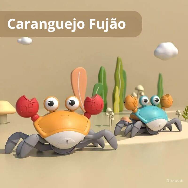 Caranguejo Fujão - Diversão que Incentiva o Desenvolvimento Infantil!