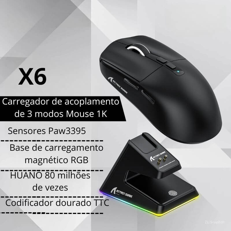 O Mouse Que Transforma Seu Jogo - Modo Triplo, Máxima Velocidade!