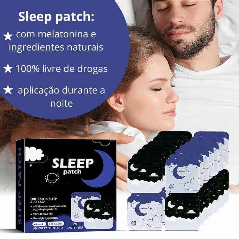 Sleep Patch: A Solução Natural para um Sono Restaurador!