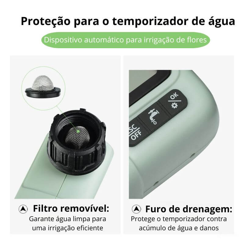 Temporizador de Água Automático - Economize Água com Inteligência!