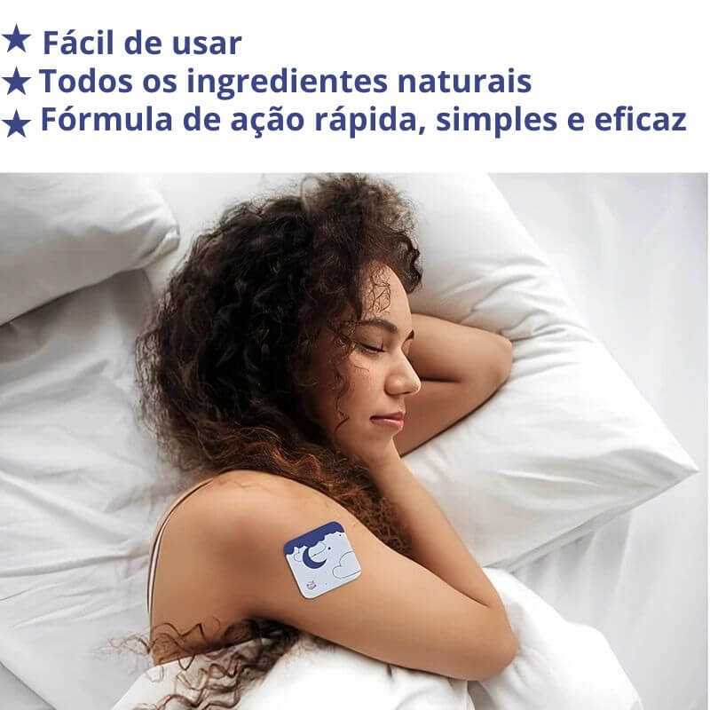 Sleep Patch: A Solução Natural para um Sono Restaurador!