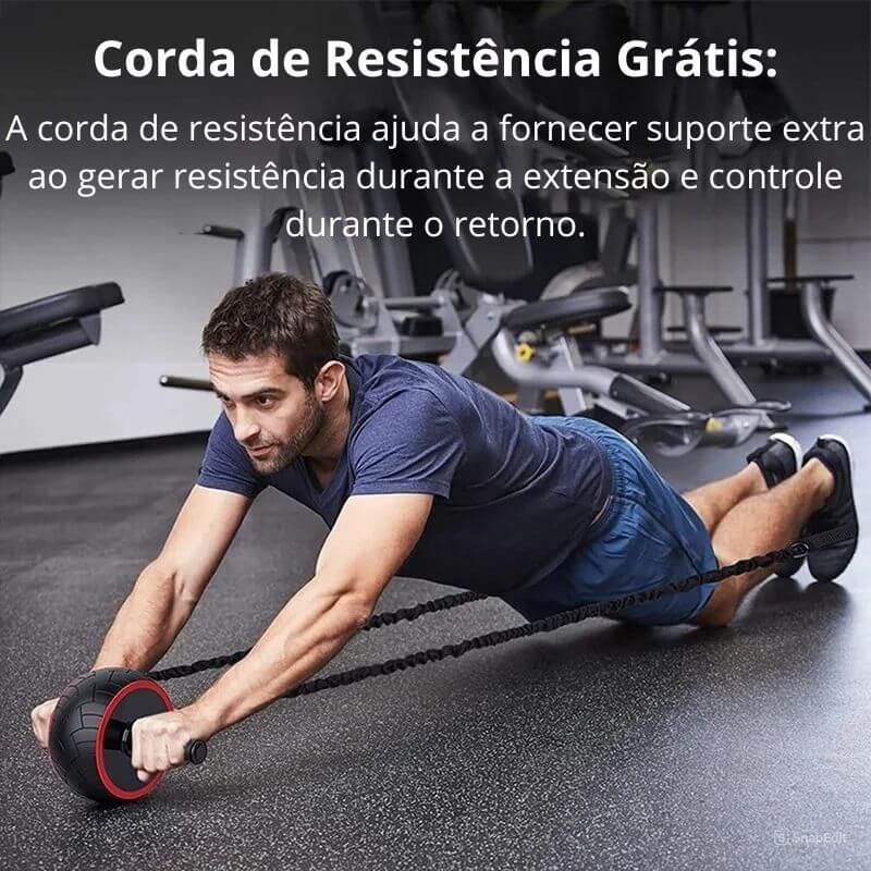 Roda Abdominal - Leve seu treino para qualquer lugar!