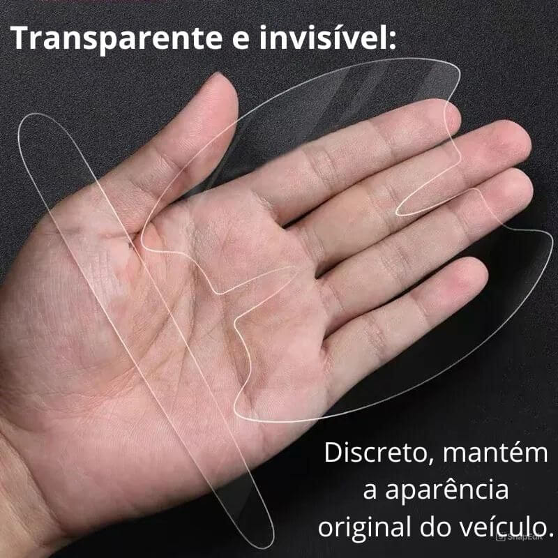 Protetor Transparente para Carros - Mantenha Seu Carro Livre de Arranhões!